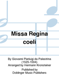 Missa Regina coeli Sheet Music by Giovanni Pierluigi da Palestrina