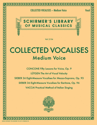Collected Vocalises: Medium Voice - Concone