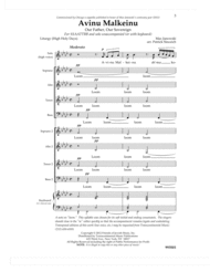 Avinu Malkeinu Sheet Music by Max Janowski