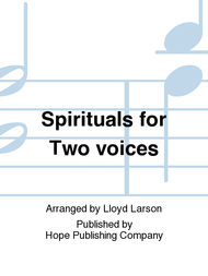 Spirituals for Two Voices (Book and Accomp. CD) Sheet Music by Lloyd Larson