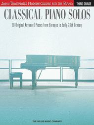 Classical Piano Solos - Third Grade Sheet Music by Various