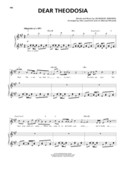 Dear Theodosia (from Hamilton) Sheet Music by Lin-Manuel Miranda