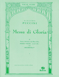 Messa di Gloria Sheet Music by Giacomo Puccini