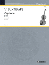 Capriccio op. posth. Sheet Music by Henri Vieuxtemps