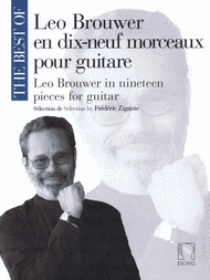 The Best of Leo Brouwer Sheet Music by Frederic Zigante