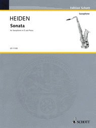 Sonata Sheet Music by Bernhard Heiden
