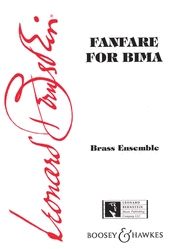 Fanfare for Bima Sheet Music by Leonard Bernstein