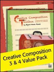Creative Composition Toolbox Book 3-4 2012 (Value Pack) Sheet Music by Wynn-Anne Rossi