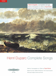 Complete Songs (Medium-Low Voice) Sheet Music by Henri Duparc