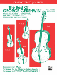 The Best of George Gershwin - String Quartets Sheet Music by George Gershwin