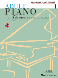 Adult Piano Adventures All-in-One Piano Course Book 1 Sheet Music by Nancy Faber