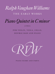 Piano Quintet in C Minor Sheet Music by Ralph Vaughan Williams