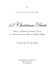 12 Christmas Duets for Trumpets Sheet Music by Kenneth Baird