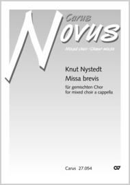 Missa brevis Sheet Music by Knut Nystedt