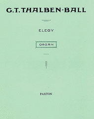 Elegy For Organ Sheet Music by George Thalben-Ball