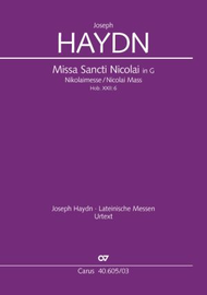 Nikolai Mass (Missa Sancti Nicolai) Sheet Music by Franz Joseph Haydn