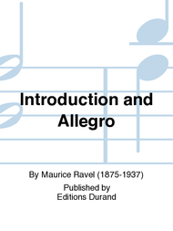Introduction and Allegro Sheet Music by Maurice Ravel