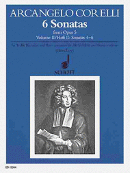 6 Sonatas Vol. 2 Sheet Music by Arcangelo Corelli