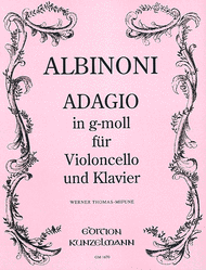 Adagio in G Minor Sheet Music by Tomaso Giovanni Albinoni