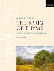 The Sprig of Thyme Sheet Music by John Rutter