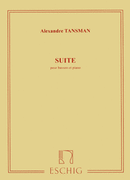 Suite for Bassoon Sheet Music by Alexandre Tansman
