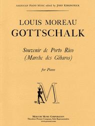 Souvenir De Porto Rico Sheet Music by Louis Gottschalk