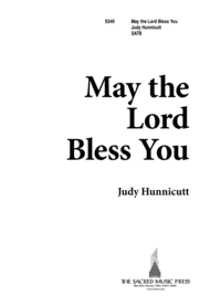 May the Lord Bless You Sheet Music by Judy Hunnicutt
