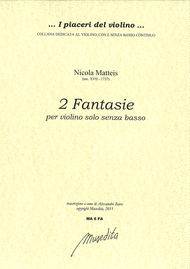 2 Fantasie (Manuscript