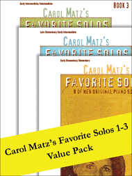 Carol Matz's Favorite Solos 1-3 (Value Pack) Sheet Music by Carol Matz