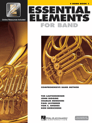 Essential Elements for Band - F Horn Book 1 with EEi Sheet Music by Various