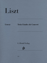 Trois etudes de concert Sheet Music by Franz Liszt