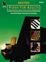 Bastien Piano For Adults - Book 1 (Book & CD) Sheet Music by Jane Smisor Bastien