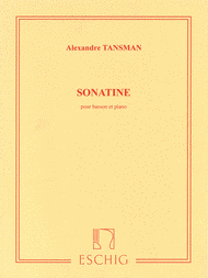 Sonatine Sheet Music by Alexandre Tansman
