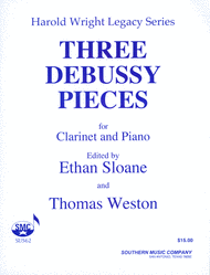 Three Debussy Pieces Sheet Music by Claude Debussy