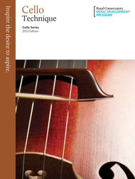 Cello Series: Cello Technique Sheet Music by The Royal Conservatory Music Development Program
