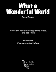 What A Wonderful World (Easy Piano) Sheet Music by Louis Armstrong