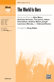 The World Is Ours Sheet Music by Aloe Blacc