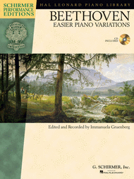 Ludwig van Beethoven - Easier Piano Variations Sheet Music by Ludwig van Beethoven