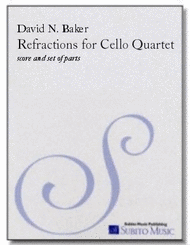 Refractions Sheet Music by David N. Baker