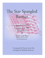 The Star Spangled Banner Duet for High Voices Sheet Music by Francis Scott Key