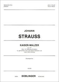 Kaiser-Walzer Sheet Music by Johann Strauss Jr.