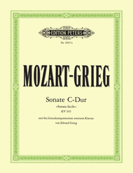 Sonata in C major 'Sonata facile' K545 Sheet Music by Wolfgang Amadeus Mozart