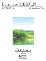 Diversion (piano reduction) Sheet Music by Bernhard Heiden
