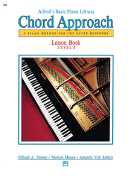 Alfred's Basic Piano Chord Approach Lesson Book