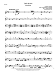 This Love Sheet Music by Maroon 5