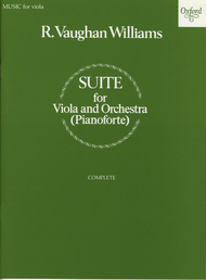 Suite for viola and orchestra (pianoforte) Sheet Music by Ralph Vaughan Williams