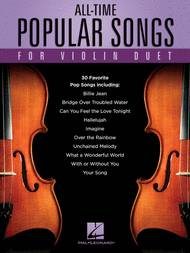 All-Time Popular Songs for Violin Duet Sheet Music by Various