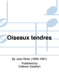 Oiseaux tendres Sheet Music by Jean Rivier
