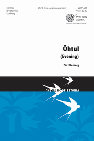 Ohtul Sheet Music by Part Uusberg