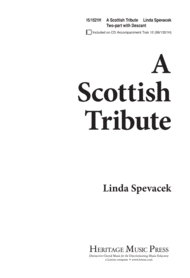 A Scottish Tribute Sheet Music by Linda Spevacek
